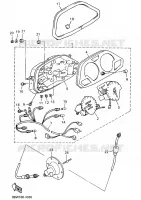 TELLERSET voor Yamaha VMAX-4 ST 1994