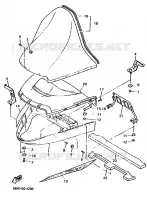 WINDSCHERM voor Yamaha VMAX-4 ST 1994