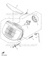 KOPLAMP voor Yamaha VMAX 700 Deluxe 1999