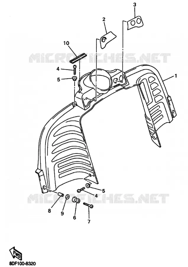 INSTRUMENTENPANEEL Yamaha snowmobiles 700 2000 VMAX  VX700