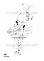 OPTIONELE ONDERDELEN SPIEGEL voor Yamaha APEX M-TX 2010
