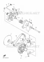 PRIMAIRE POELIE voor Yamaha APEX M-TX 2010