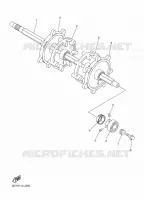SPOOR AANDRIJVING 1 voor Yamaha APEX M-TX 2010