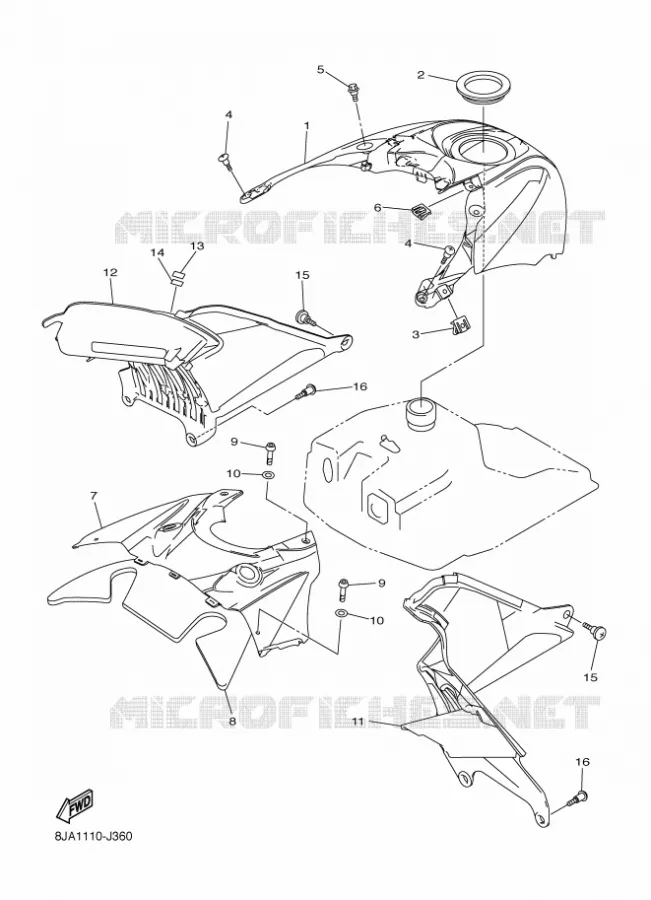 INSTRUMENTENPANEEL Yamaha snowmobiles 1000 2010 APEX  RX10MS