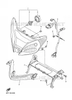 KOPLAMP voor Yamaha APEX ER 2006