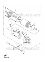 STARTMOTOR voor Yamaha APEX ER 2006