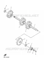 SPOOR AANDRIJVING 1 voor Yamaha RX WARRIOR 2007