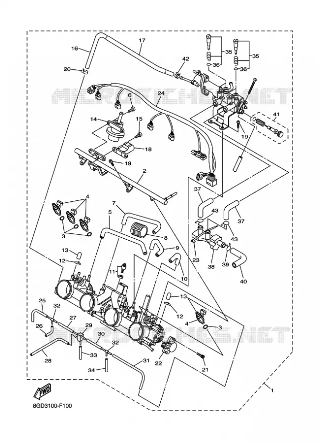 INLAAT 2 Yamaha snowmobiles 1000 2007 APEX  RX10STGT
