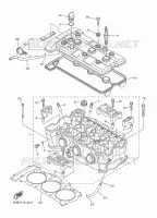 CILINDERKOP voor Yamaha FX NYTRO M-TX SE 162 2014