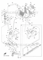 RADIATEUR / SLANG voor Yamaha FX NYTRO R-TX ER 2010