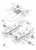 SPOOR OPHANGING 1 voor Yamaha FX NYTRO R-TX ER 2010