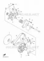 PRIMAIRE POELIE voor Yamaha NYTRO 2007