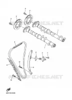 NOKKENAS / KETTING voor Yamaha NYTRO ER 2007