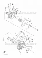 PRIMAIRE POELIE voor Yamaha NYTRO ER 2007