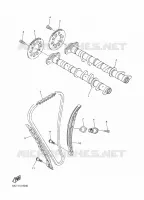 NOKKENAS / KETTING voor Yamaha RS VECTOR X-TX 2017