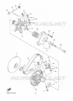 PRIMAIRE POELIE voor Yamaha RS VECTOR X-TX 2017