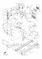 RADIATEUR / SLANG voor Yamaha RS VECTOR X-TX 2017