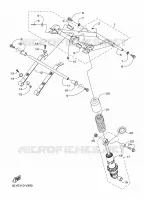 SPOOR OPHANGING 3 voor Yamaha SIDEWINDER L-TX SE 2020