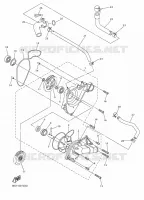 WATERPOMP  voor Yamaha SIDEWINDER L-TX SE 2020