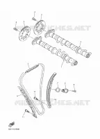 NOKKENAS / KETTING voor Yamaha SIDEWINDER M-TX 162 2018