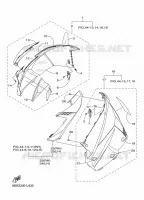 SIDE KUIP voor Yamaha SIDEWINDER M-TX LE 162 2019