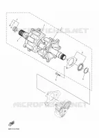 SPOOR AANDRIJVING 1 voor Yamaha SIDEWINDER M-TX LE 162 2019