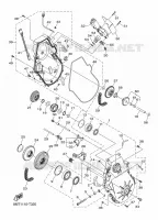 SPOOR AANDRIJVING 2 voor Yamaha SIDEWINDER M-TX LE 162 2019
