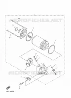 STARTMOTOR voor Yamaha SIDEWINDER M-TX LE 162 2019