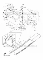 RADIATEUR / SLANG voor Yamaha SIDEWINDER SRX LE 2020