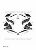 STICKER voor Yamaha SIDEWINDER SRX LE 2020