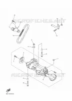 OLIEPOMP voor Yamaha SIDEWINDER X-TX LE 141 2017