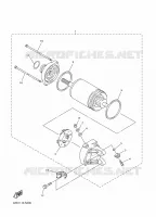 STARTMOTOR voor Yamaha SIDEWINDER X-TX LE 141 2017