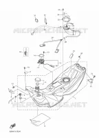BENZINE TANK voor Yamaha SRVIPER R-TX DX 2017