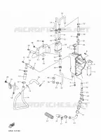 OLIE RESERVOIR voor Yamaha SRVIPER R-TX DX 2017