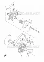PRIMAIRE POELIE voor Yamaha SRVIPER R-TX DX 2017