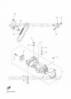 OLIEPOMP voor Yamaha SRVIPER S-TX DX 146 2016