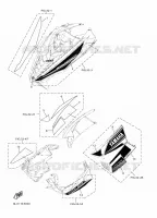 STICKER voor Yamaha SRVIPER S-TX DX 146 2016