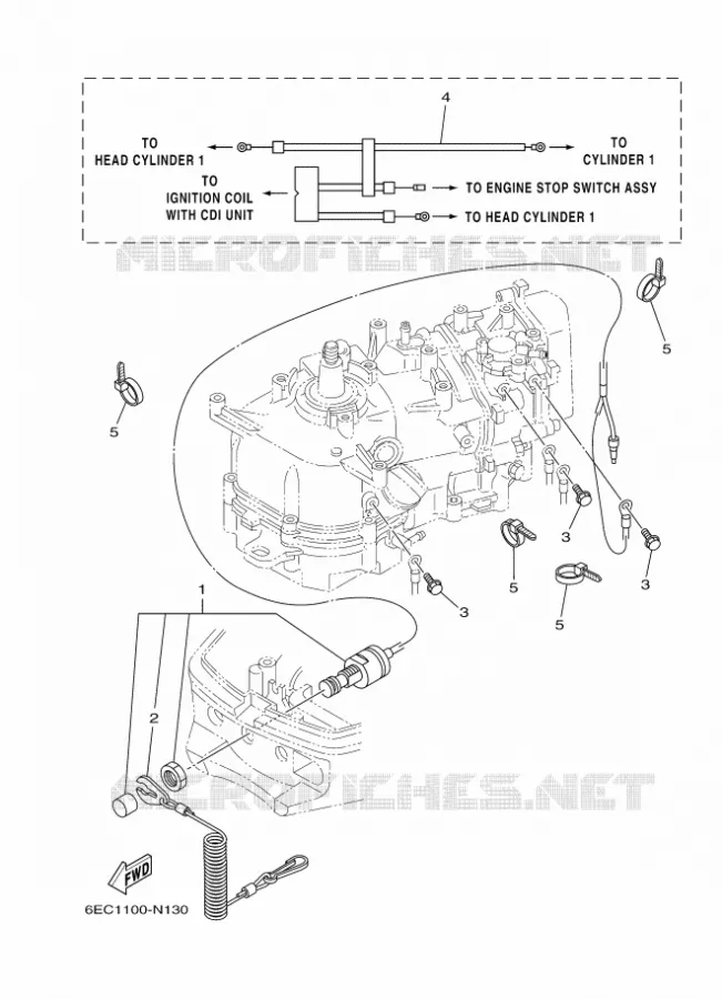 ELECTRISCH  Yamaha OUTBOARD ENGINES 5hp (3.7kW) 2014 F5  F5AMHS