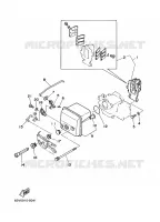 INLAAT voor Yamaha 15F 2 Cylinder, Manual Starter, Tiller Handle, Manual Tilt, Pre-Mixing, Shaft 15