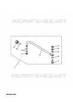 STUURFIXATIE voor Yamaha F6A Manual Starter, Tiller Handle, Manual Tilt, Shaft 15