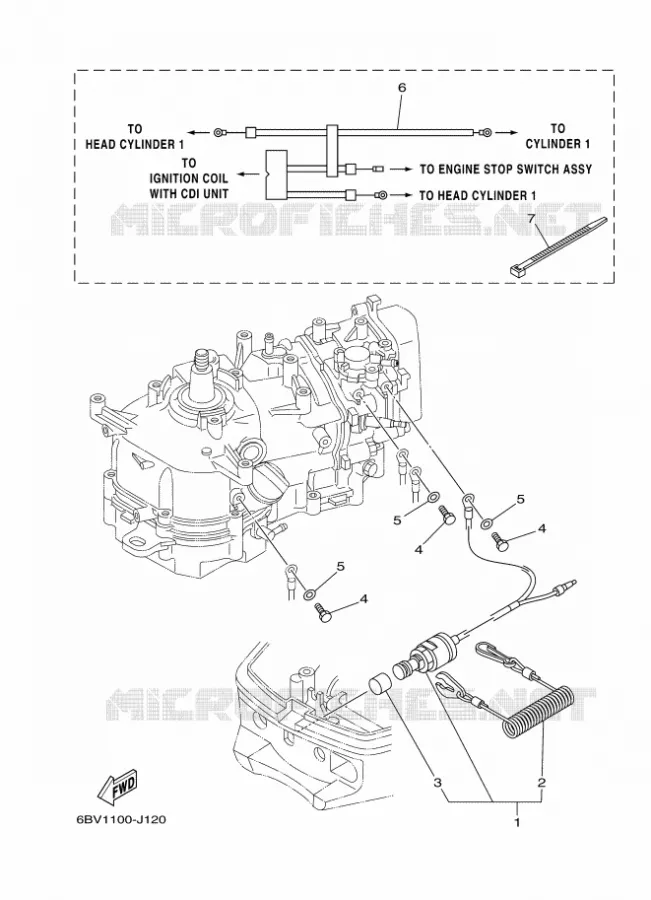 ELECTRISCH  Yamaha OUTBOARD ENGINES 6hp (4.4kW) 2010 F6  F6CMHS