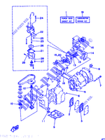 REPARATIESET 1 voor Yamaha F8B 4 Stroke, Electric Start 1992