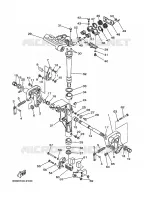 KUIPFRAME voor Yamaha F8B 4 Stroke, Manual Start 1999