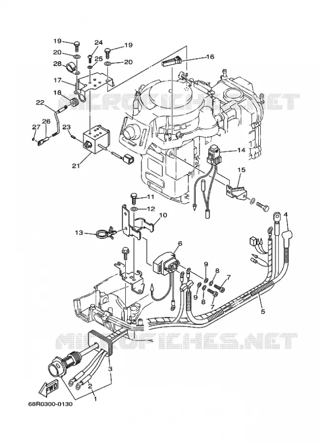 ELECTRISCH 2 Yamaha OUTBOARD ENGINES 8hp (5.9kW) 2000 F8  F8C