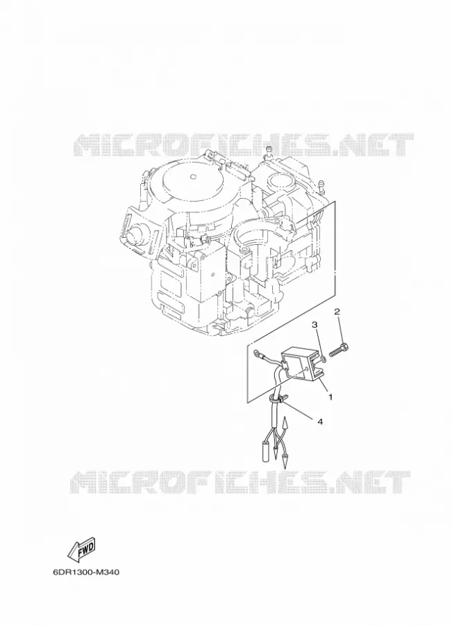 OPTIONELE ONDERDELEN 3 Yamaha OUTBOARD ENGINES 8hp (5.9kW) 2015 F8  F8FMHS