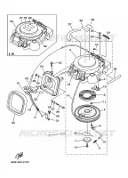 KICKSTART PEDALEN voor Yamaha F9.9C 4 Stroke 2002