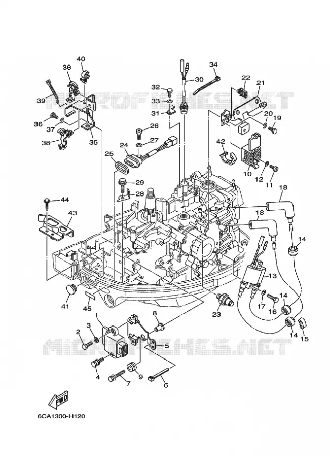 ELECTRISCH 1 Yamaha OUTBOARD ENGINES 9.9hp (7.3kW) 2013 F9.9  F9.9HMHL