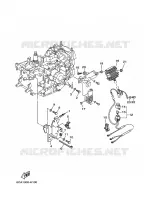 ELECTRISCH 2 voor Yamaha F9.9H Manual Starter, Tiller Handle, Manual Tilt, Shaft 15