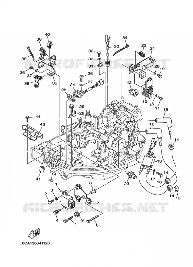 ELECTRISCH 1 Yamaha OUTBOARD ENGINES 9.9hp (7.3kW) 2012 F9.9  F9.9HMHL