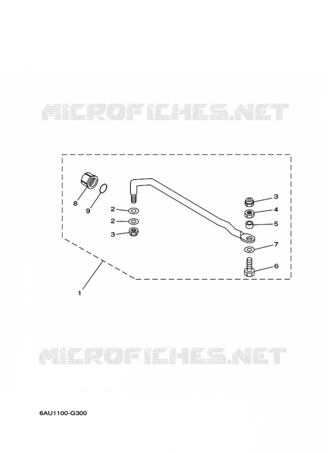 STUURINRICHTING Yamaha OUTBOARD ENGINES 9.9hp (7.3kW) 2014 F9.9  F9.9JMHS